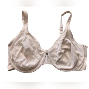 Olga Ivory Lace Accent Bra Size 42D